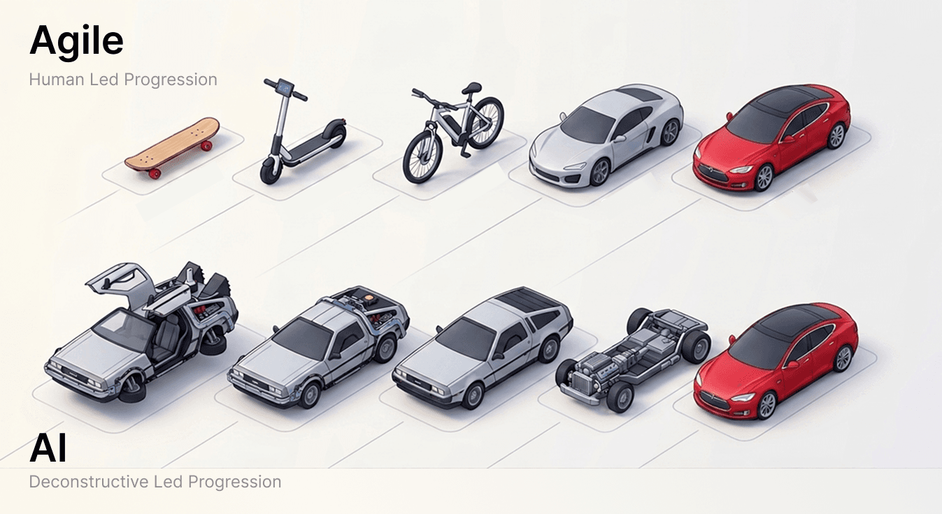 AI led progression